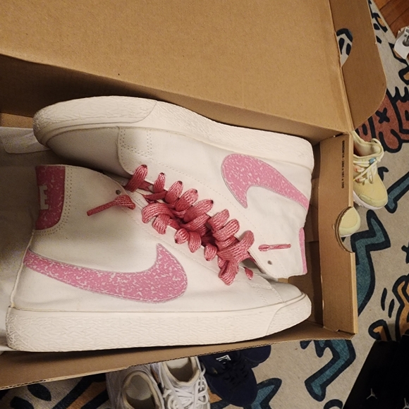 Women  Blazer MID Decon Canvas.... size 5.5  with box - Picture 4 of 6